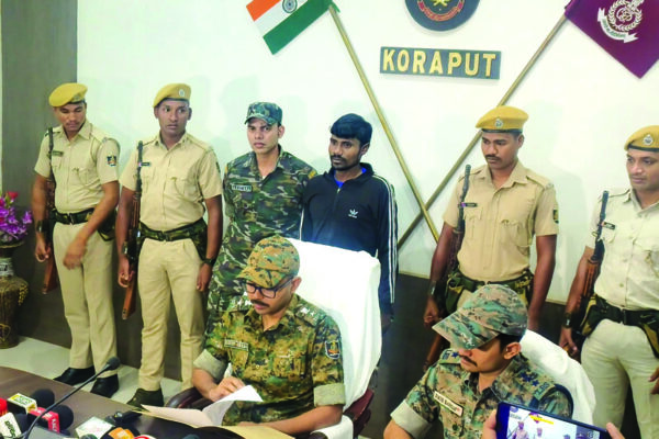 ଦୁର୍ଦ୍ଦାନ୍ତ ମାଓବାଦୀ ହିଡମା ଗିରଫ